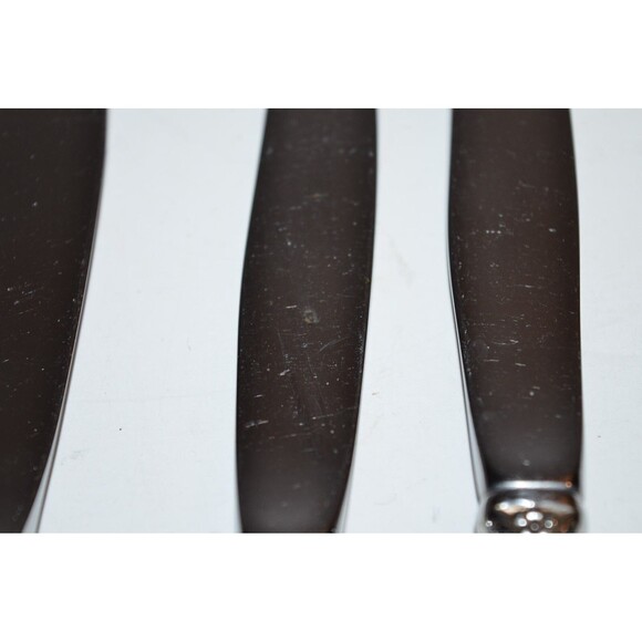 Oneida USA Stainless MICHELANGELO Set of 4 Dinner Knife Used Flatware - Picture 5 of 7